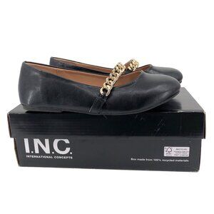 Classic Black Leather Flats | Size 3G, Perfect for Any Occasion